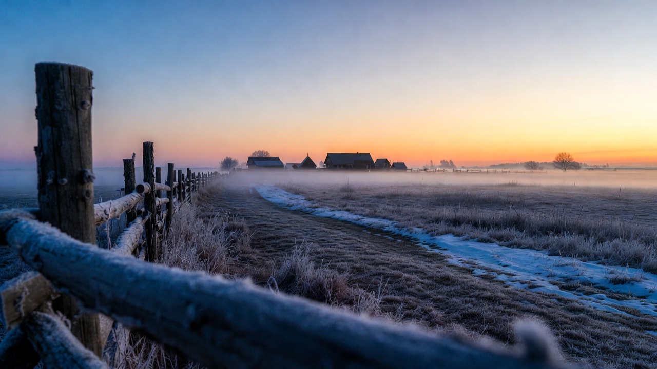 Cold morning on the Homestead - Current Homesteading Cold morning on the Homestead